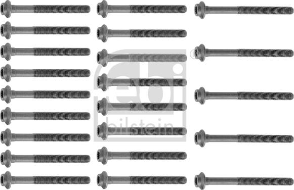 Febi Bilstein 10236 - Jeu de boulons de culasse de cylindre cwaw.fr