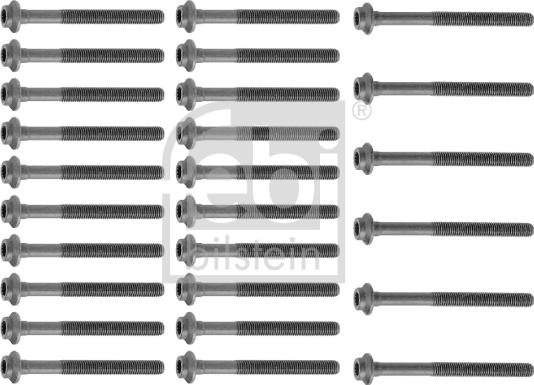 Febi Bilstein 10237 - Jeu de boulons de culasse de cylindre cwaw.fr