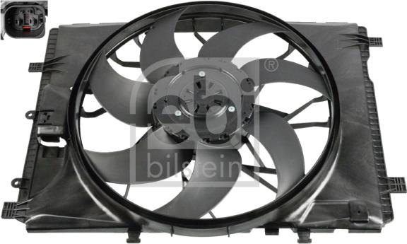 Febi Bilstein 107458 - Ventilateur, refroidissement du moteur cwaw.fr