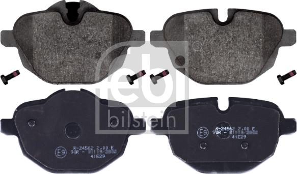 Febi Bilstein 116029 - Kit de plaquettes de frein, frein à disque cwaw.fr