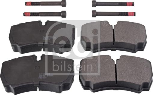 Febi Bilstein 116075 - Kit de plaquettes de frein, frein à disque cwaw.fr