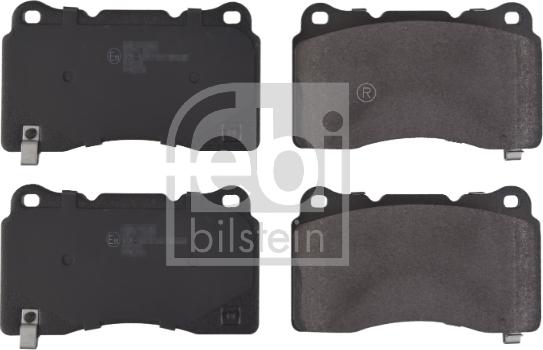 Febi Bilstein 116151 - Kit de plaquettes de frein, frein à disque cwaw.fr