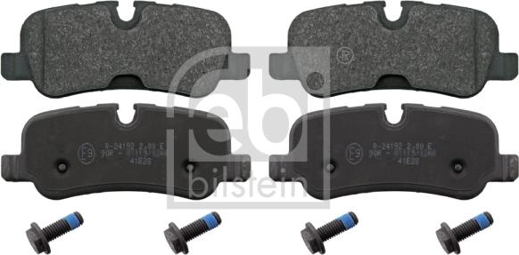 Febi Bilstein 116118 - Kit de plaquettes de frein, frein à disque cwaw.fr