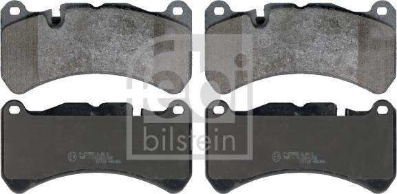 Febi Bilstein 116138 - Kit de plaquettes de frein, frein à disque cwaw.fr