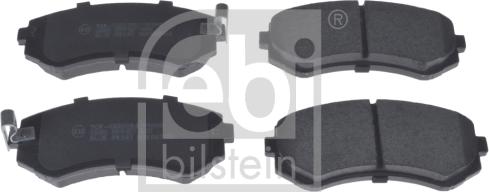 Febi Bilstein 116349 - Kit de plaquettes de frein, frein à disque cwaw.fr