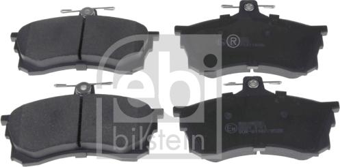 Febi Bilstein 116363 - Kit de plaquettes de frein, frein à disque cwaw.fr