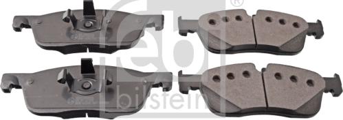 Febi Bilstein 116327 - Kit de plaquettes de frein, frein à disque cwaw.fr