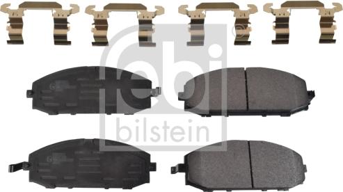 Febi Bilstein 116377 - Kit de plaquettes de frein, frein à disque cwaw.fr