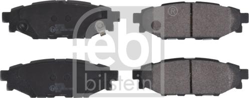 Febi Bilstein 116274 - Kit de plaquettes de frein, frein à disque cwaw.fr