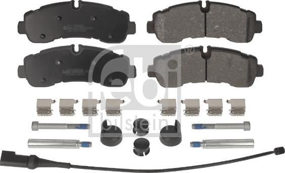 Febi Bilstein 186434 - Kit de plaquettes de frein, frein à disque cwaw.fr