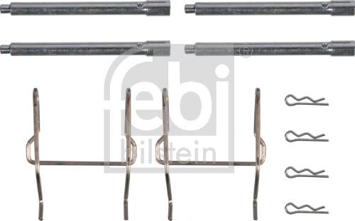 Febi Bilstein 181999 - Kit d'accessoires, plaquette de frein à disque cwaw.fr