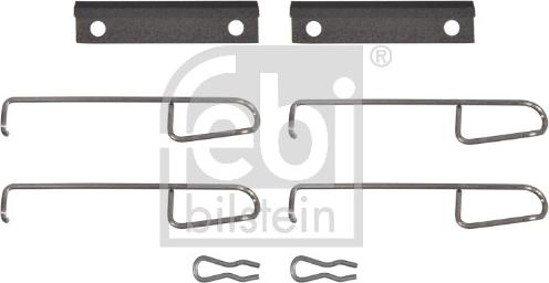 Febi Bilstein 181918 - Kit d'accessoires, plaquette de frein à disque cwaw.fr