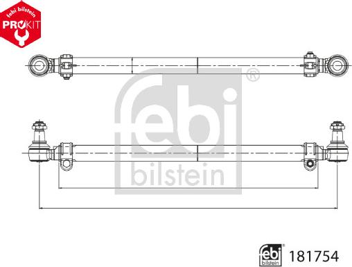 Febi Bilstein 181754 - Barre de connexion cwaw.fr