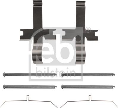 Febi Bilstein 182541 - Kit d'accessoires, plaquette de frein à disque cwaw.fr