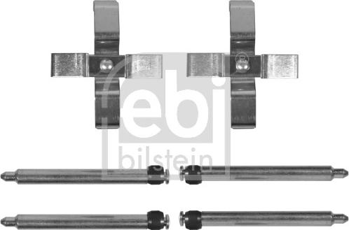 Febi Bilstein 182355 - Kit d'accessoires, plaquette de frein à disque cwaw.fr