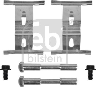 Febi Bilstein 182292 - Kit d'accessoires, plaquette de frein à disque cwaw.fr