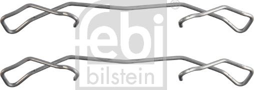 Febi Bilstein 182714 - Kit d'accessoires, plaquette de frein à disque cwaw.fr