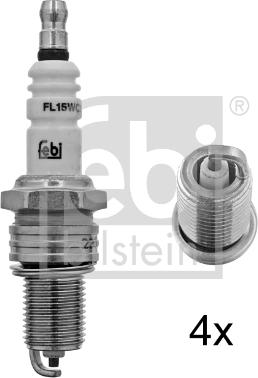 Febi Bilstein 13449 - Bougie d'allumage cwaw.fr