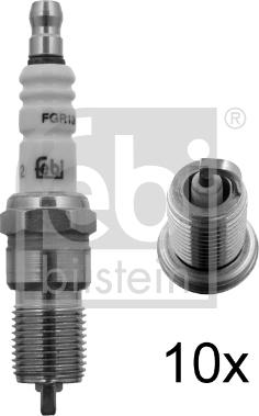 Febi Bilstein 13444 - Bougie d'allumage cwaw.fr