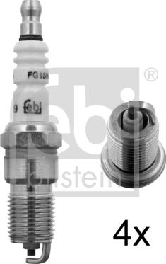 Febi Bilstein 13440 - Bougie d'allumage cwaw.fr