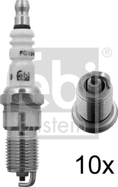 Febi Bilstein 13441 - Bougie d'allumage cwaw.fr