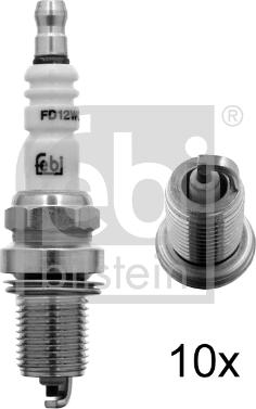 Febi Bilstein 13409 - Bougie d'allumage cwaw.fr