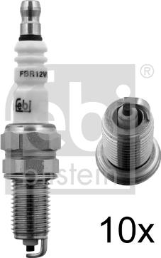 Febi Bilstein 13406 - Bougie d'allumage cwaw.fr