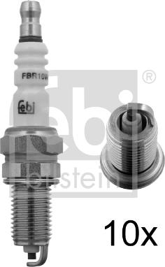 Febi Bilstein 13403 - Bougie d'allumage cwaw.fr