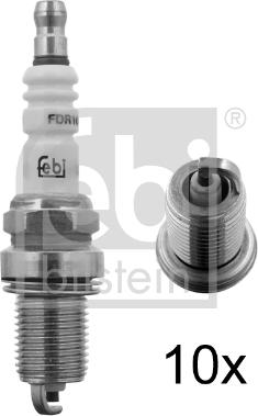 Febi Bilstein 13418 - Bougie d'allumage cwaw.fr