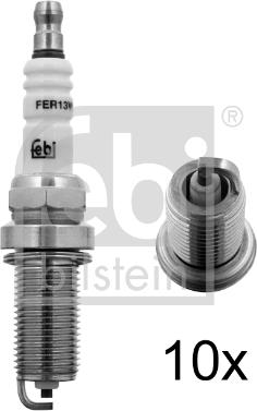 Febi Bilstein 13435 - Bougie d'allumage cwaw.fr