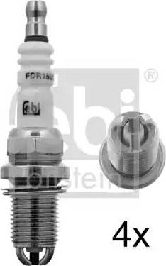 Febi Bilstein 13505 - Bougie d'allumage cwaw.fr