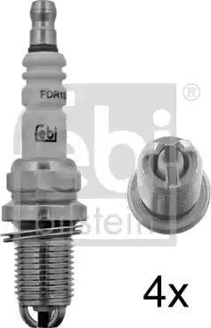 Febi Bilstein 13502 - Bougie d'allumage cwaw.fr