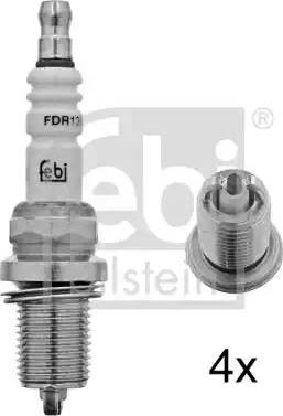 Febi Bilstein 13517 - Bougie d'allumage cwaw.fr