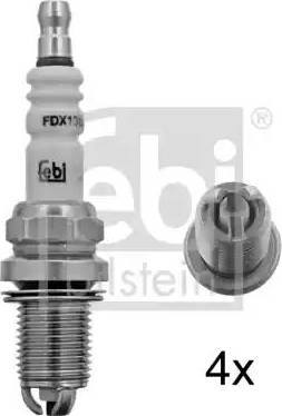 Febi Bilstein 13529 - Bougie d'allumage cwaw.fr