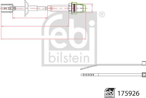 Febi Bilstein 175926 - Sonde lambda cwaw.fr