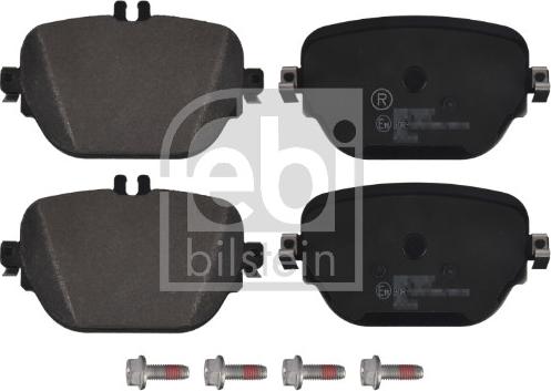 Febi Bilstein 176867 - Kit de plaquettes de frein, frein à disque cwaw.fr