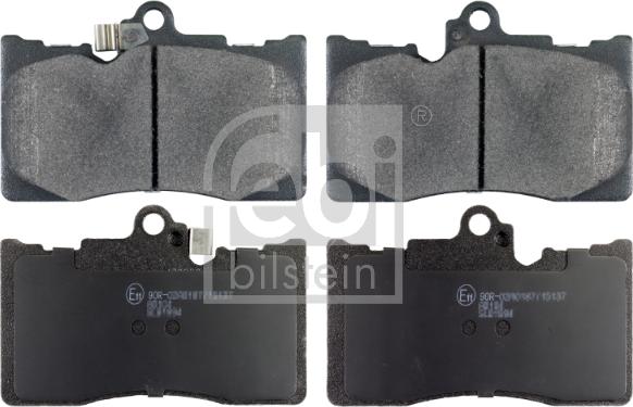 Febi Bilstein 170668 - Kit de plaquettes de frein, frein à disque cwaw.fr