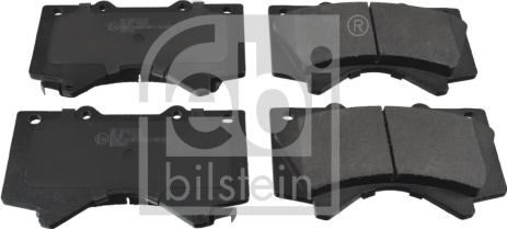 Febi Bilstein 170785 - Kit de plaquettes de frein, frein à disque cwaw.fr