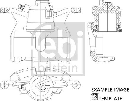 Febi Bilstein 178946 - Étrier de frein cwaw.fr