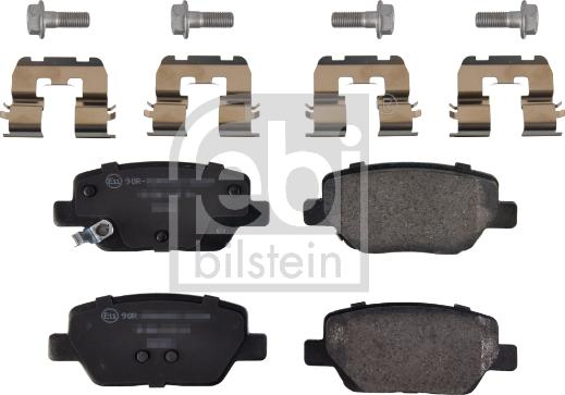 Febi Bilstein 173440 - Kit de plaquettes de frein, frein à disque cwaw.fr