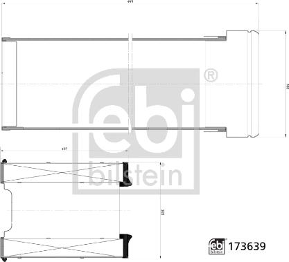 Febi Bilstein 173639 - Kit de filtres à air cwaw.fr