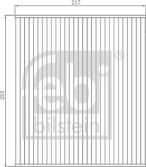 Febi Bilstein 173280 - Filtre, air de l'habitacle cwaw.fr