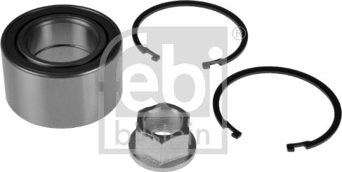 Febi Bilstein 172635 - Kit de roulements de roue cwaw.fr