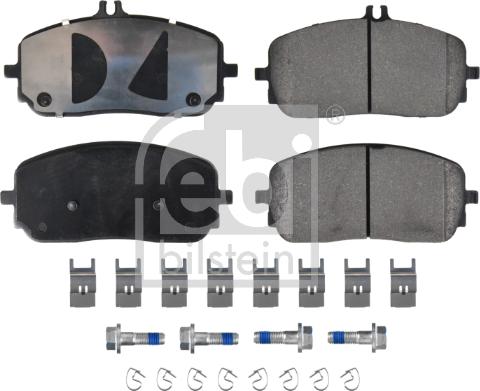 Febi Bilstein 177324 - Kit de plaquettes de frein, frein à disque cwaw.fr