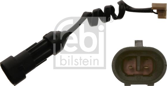 Febi Bilstein 35449 - Contact d'avertissement, usure des plaquettes de frein cwaw.fr