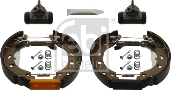 Febi Bilstein 38618 - Jeu de mâchoires de frein cwaw.fr