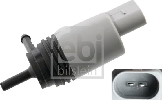 Febi Bilstein 26495 - Pompe d'eau de nettoyage, nettoyage des vitres cwaw.fr