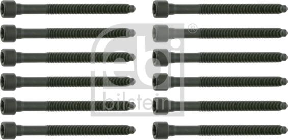 Febi Bilstein 26433 - Jeu de boulons de culasse de cylindre cwaw.fr