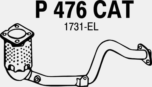 Fenno P476CAT - Catalyseur cwaw.fr