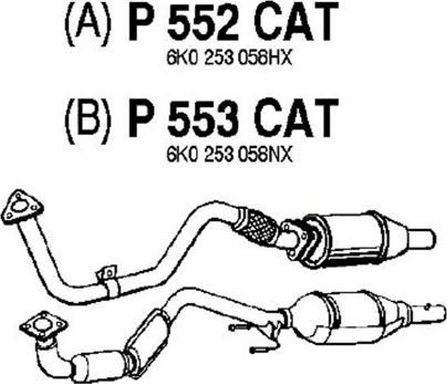 Fenno P552CAT - Catalyseur cwaw.fr